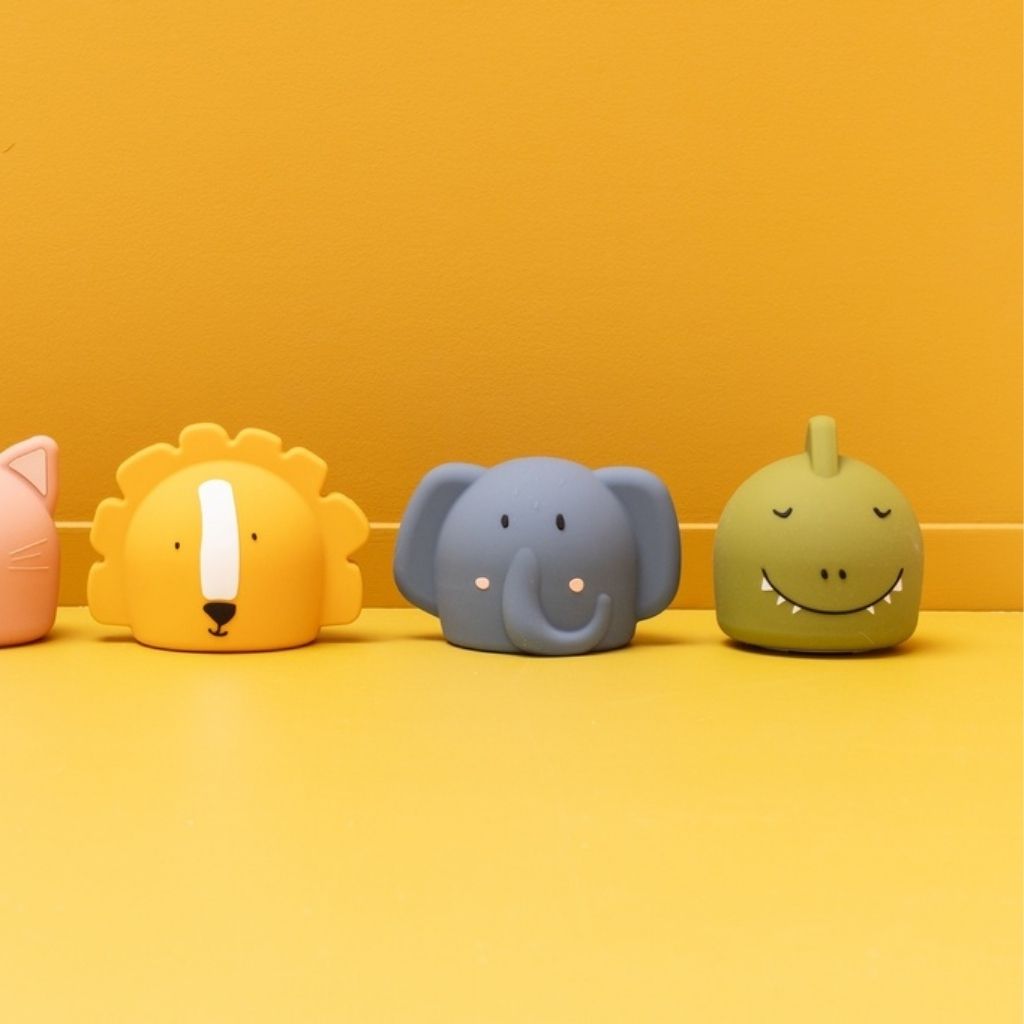 Trixie Veilleuse Mrs. Elephant bleu