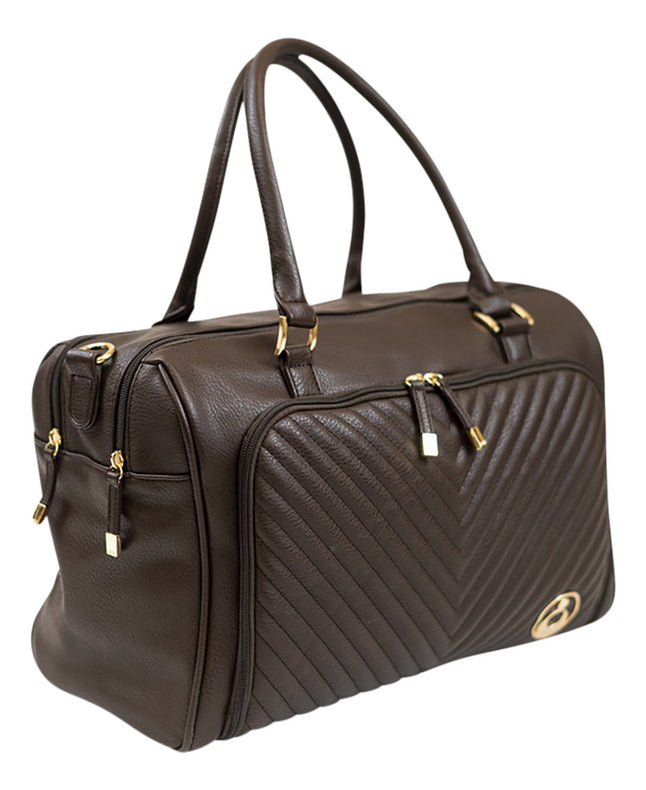 Isoki Sac à langer Double Zip Chocolate