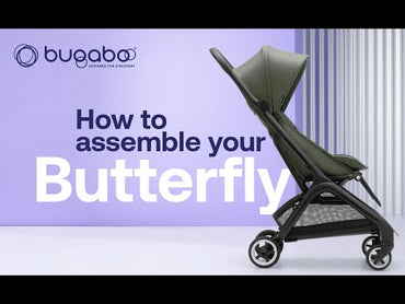 Bugaboo Butterfly Poussette canne Complete Black/Midnight Black