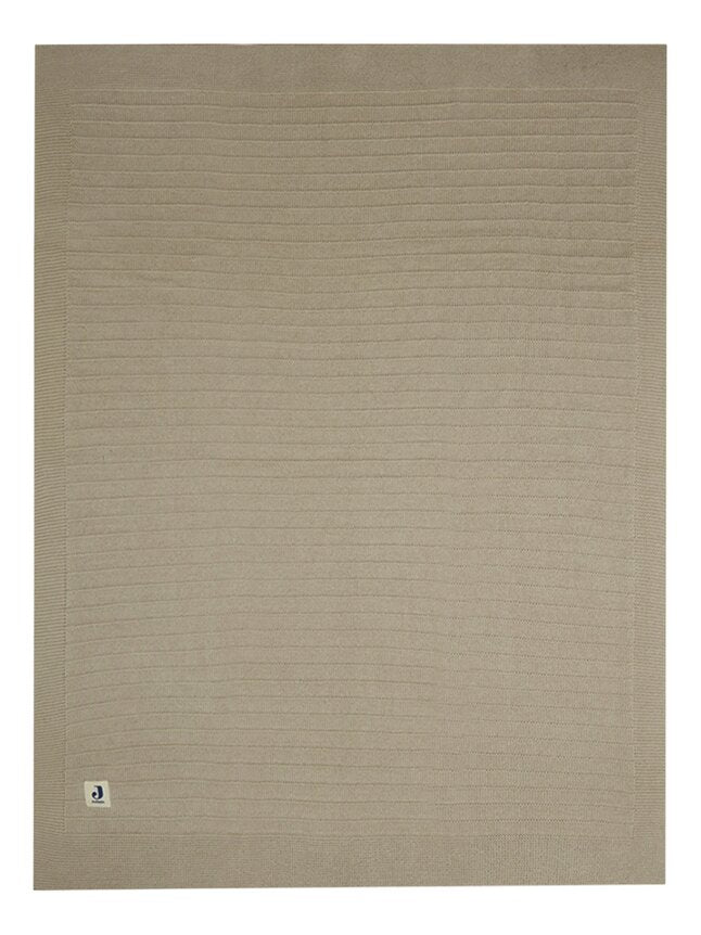 Jollein Deken voor wieg of park Pure Knit Nougat