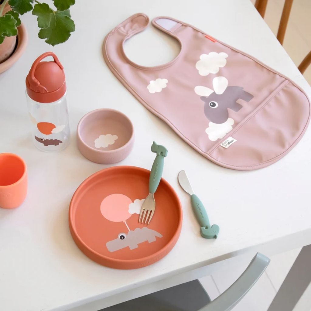 Done by Deer Bavoir Happy Clouds Powder