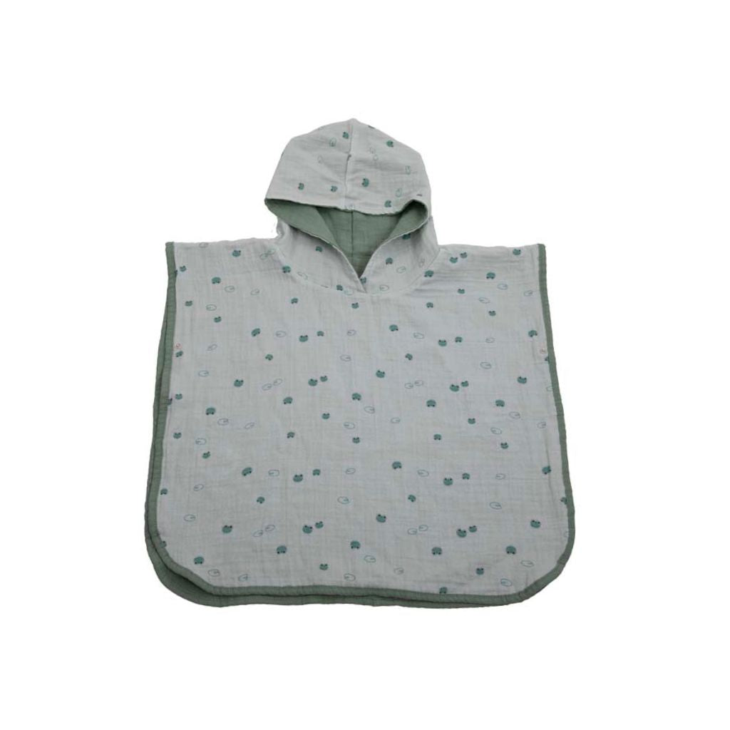 Dreambee Poncho Oscar reversible grenouille