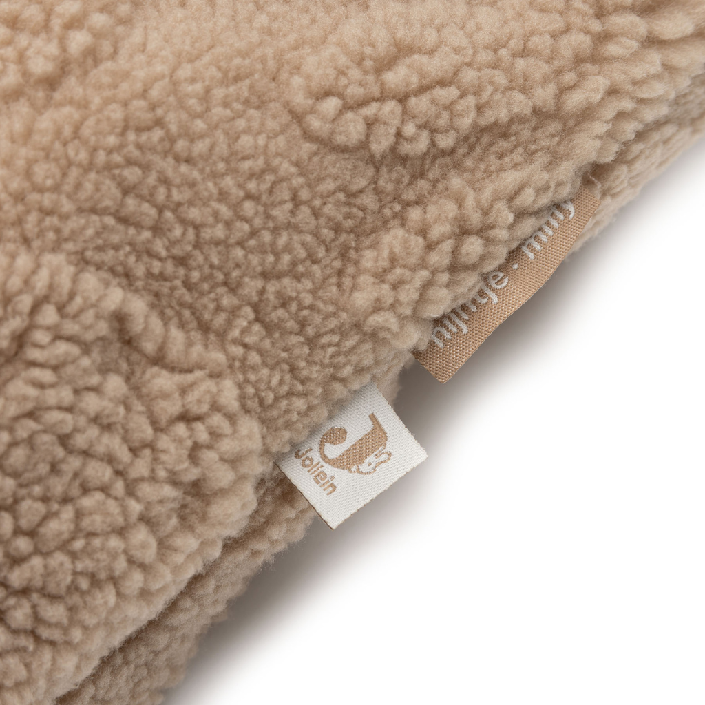 Jollein Sac de rangement pour parc Miffy Jacquard Teddy Biscuit