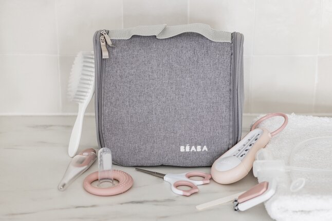 Béaba 9-delige verzorgingsset Old Pink