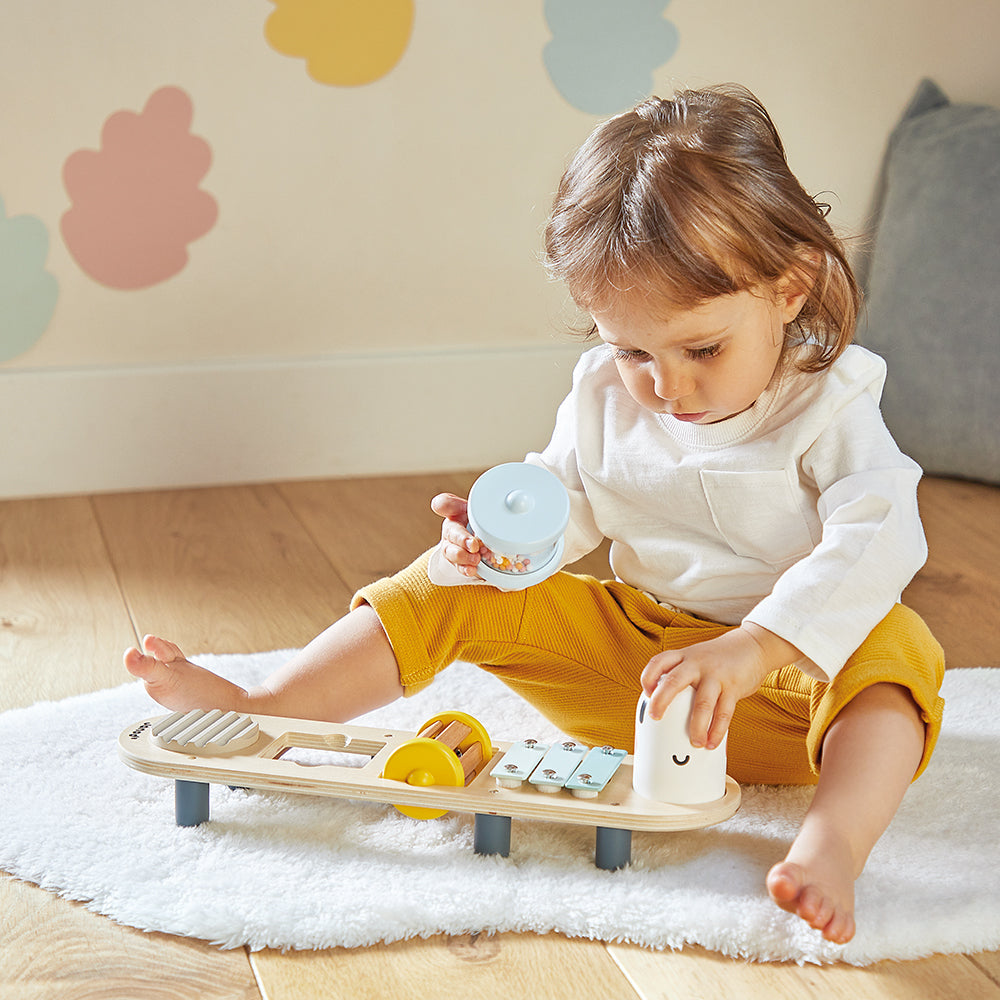 Janod Xylophone en bois Chenille Sweet Cocoon