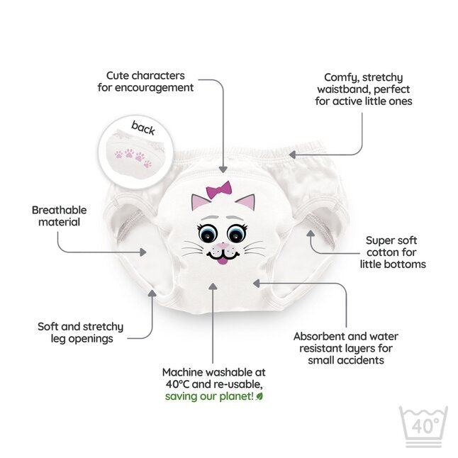 My Carry Potty Oefenbroekje Kat 2 tot 3 jaar - 3 stuks