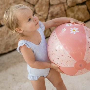 Little dutch strandbal 35cm Flowers & Butterflies