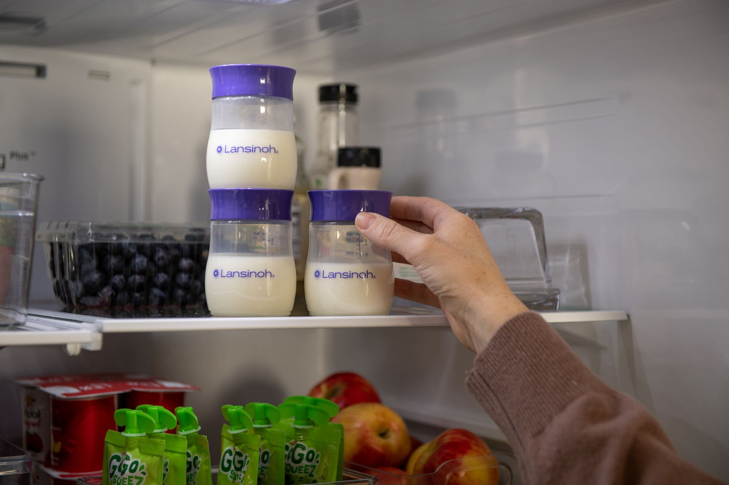 Lansinoh Bewaarpotje voor moedermelk 160 ml - 4 stuks