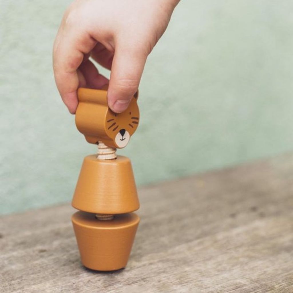 Trixie Jouet d'activité Animaux à vis en bois