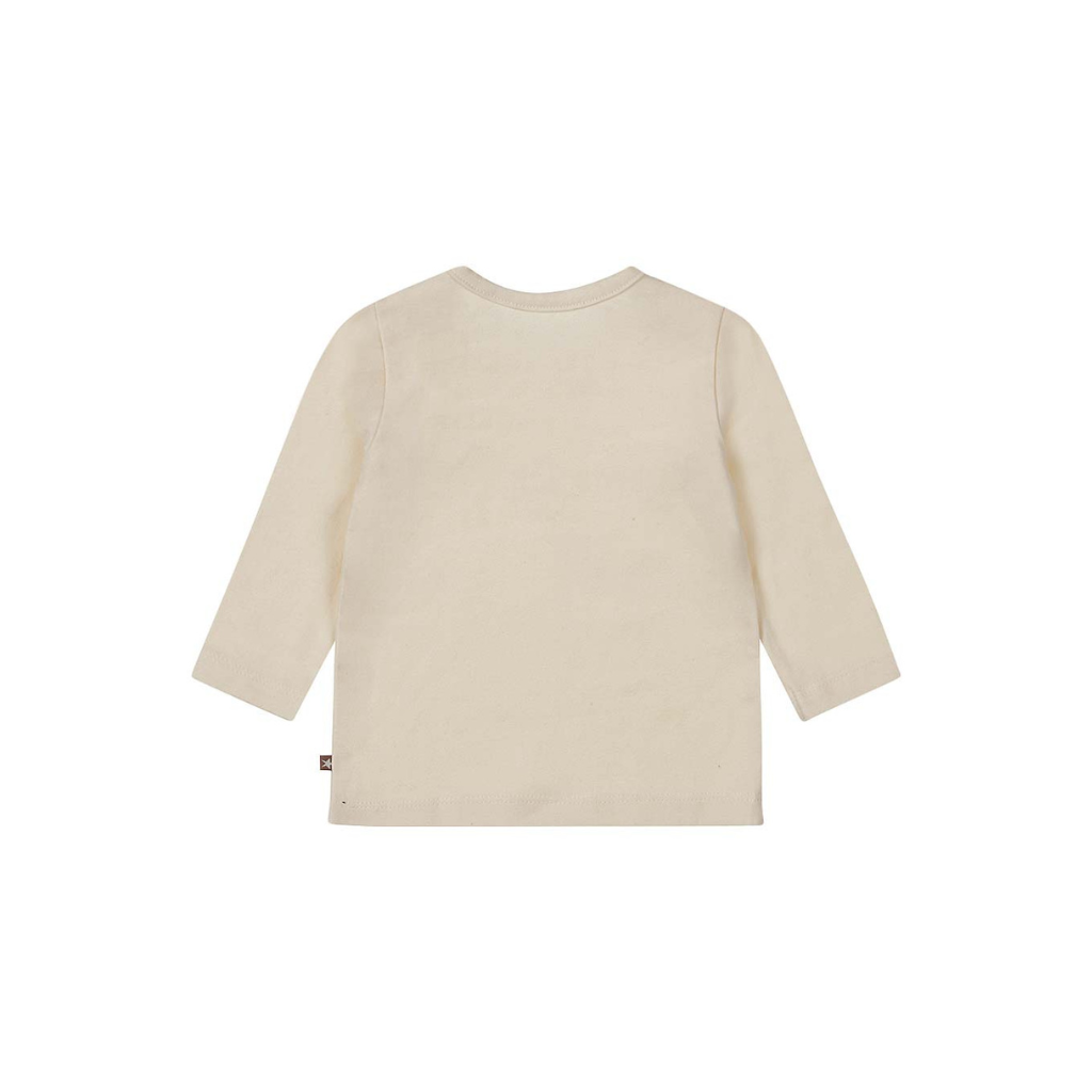 Dirkje T-shirt à longues manches NOOS unisex Enjoy every little moment Off White