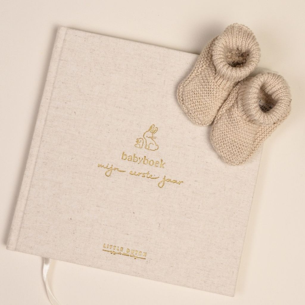Little Dutch Babyboek Baby Bunny 'Mijn eerste jaar' NL