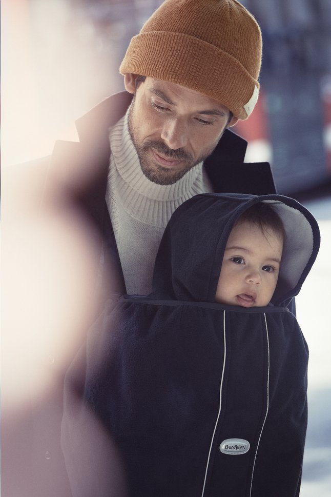 BabyBjörn Cape pour porte-bébé noir