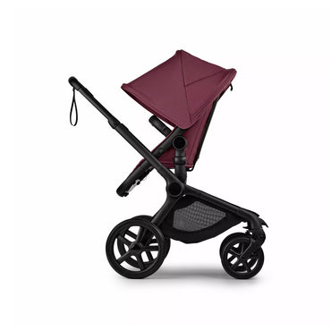 Bugaboo Poussette Fox 5 Renew avec nacelle Black / Dark Cherry