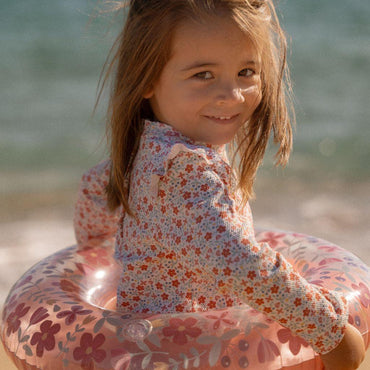 Little Dutch T-shirt de bain à manches longues Sunny Flowers