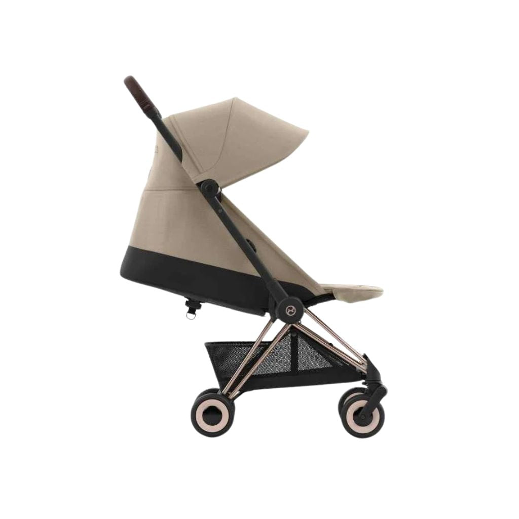 Cybex INFO:Buggy Coya Cozy Beige Rosegold frame