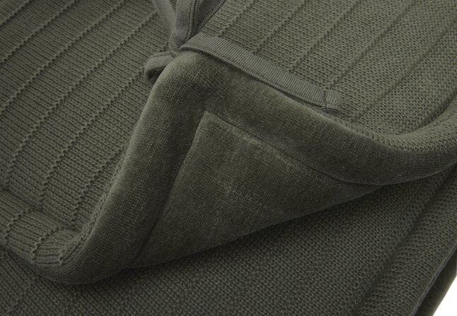 Jollein Bedomranding Pure Knit Leaf Green