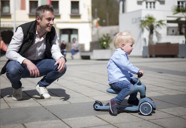 Scoot and Ride Loopfiets Highwaykick 1 blauw