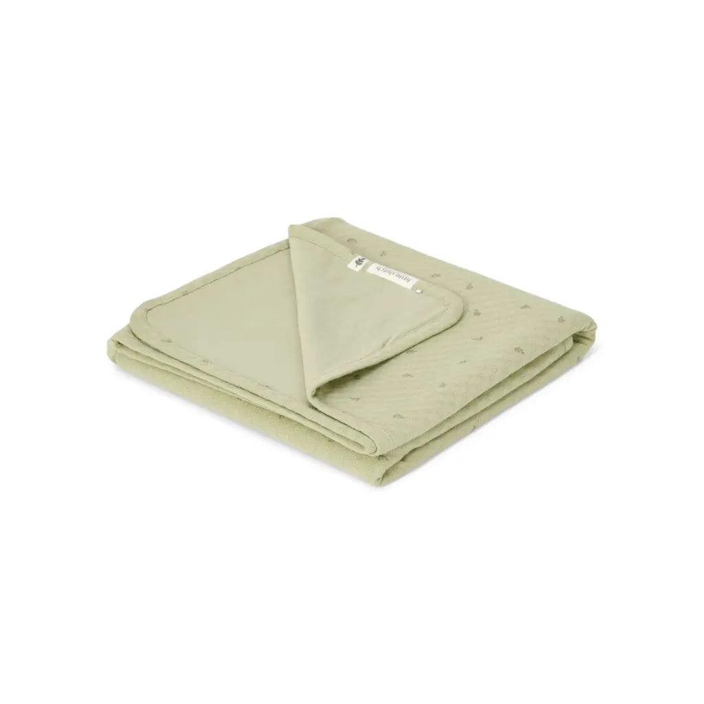 Little Dutch Deken voor wieg zomer Pure Sage Leaves