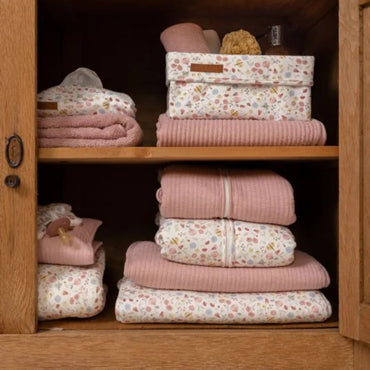 Little Dutch Sac de couchage d'hiver Flowers & Butterflies rose 70 cm