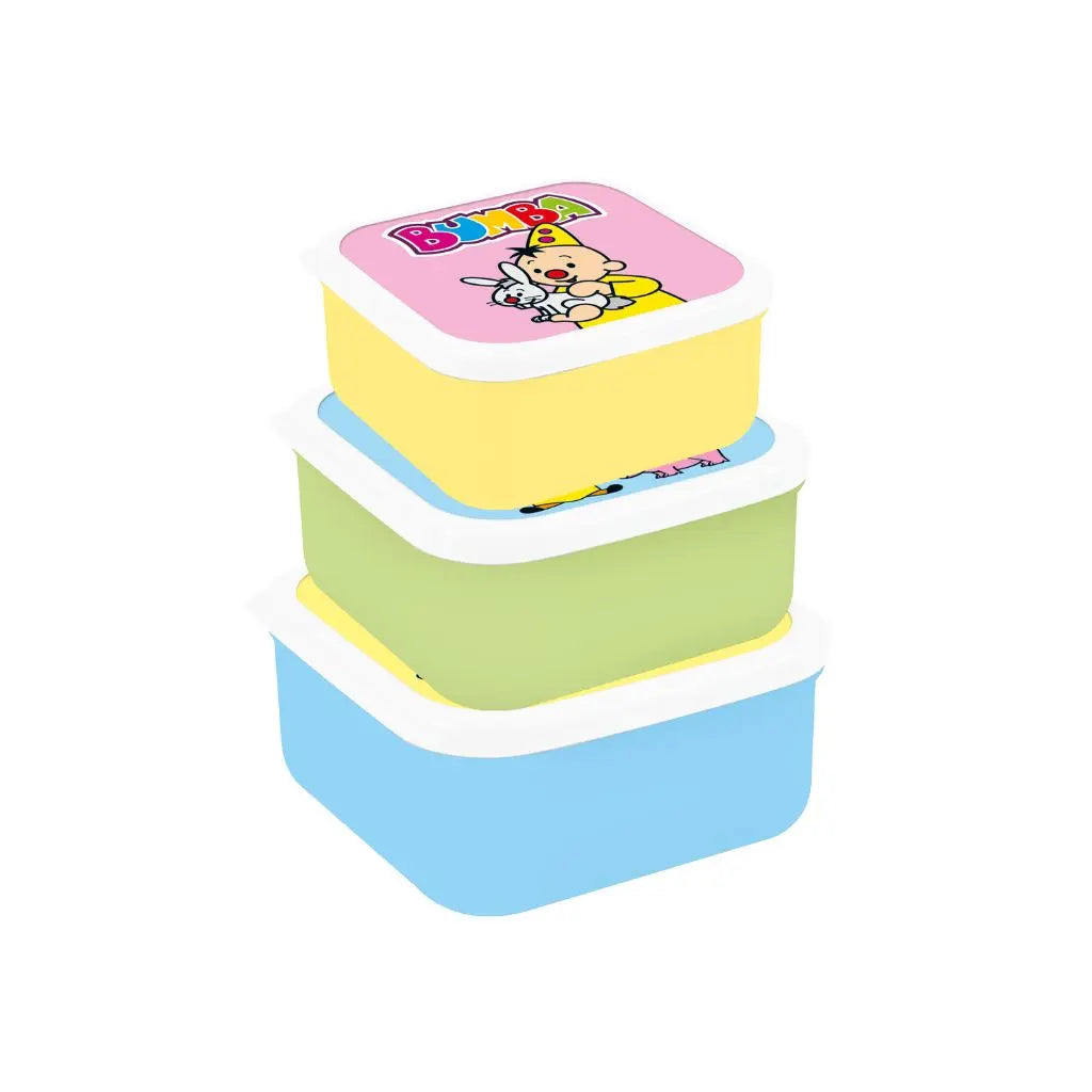 Studio 100 bewaardozen - diertjes Bumba - 3 stucks