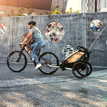 Thule Remorque de vélo Chariot Lite 1 Agave Black