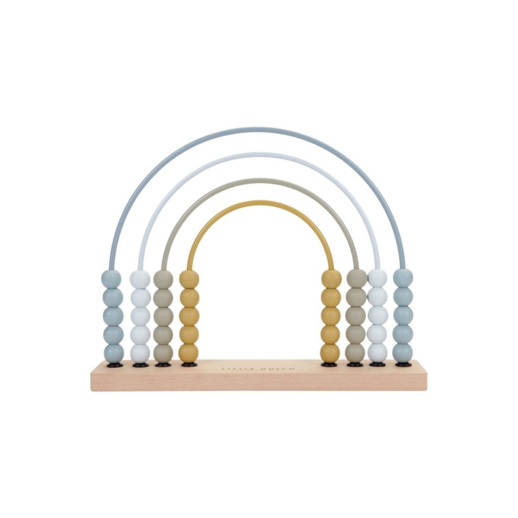 Little Dutch Boulier Arc-en-ciel Blue