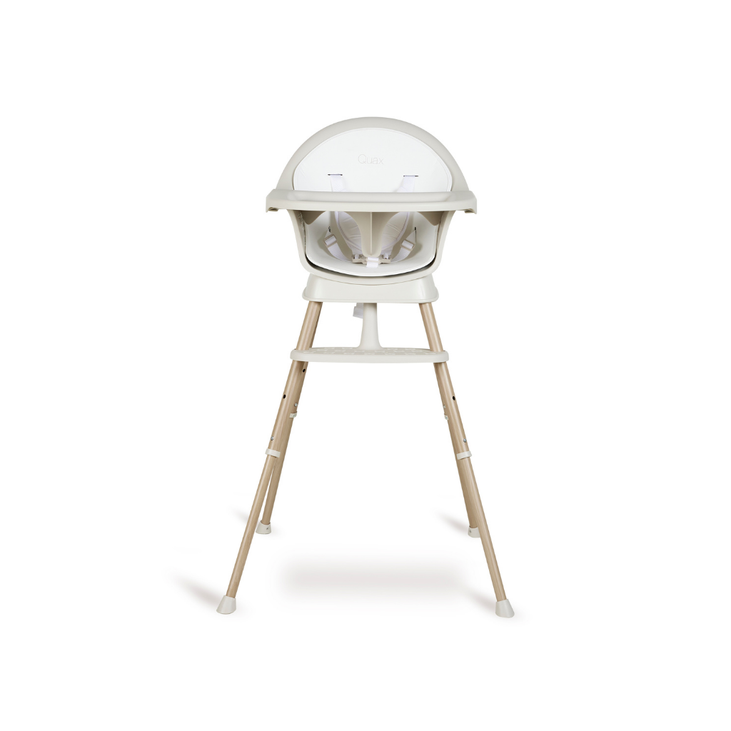 Quax Eetstoel evolutief Ultimo 3 Luxe Clay - Naturel