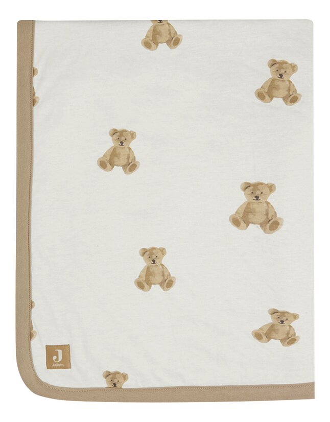 Jollein Couverture pour lit Teddy Bear