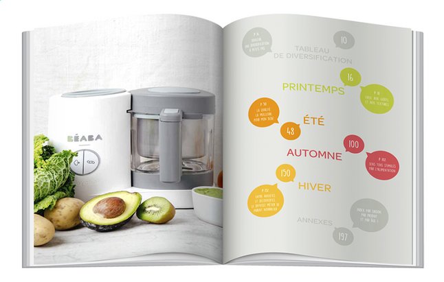 Béaba Livre de cuisine Mes premiers repas avec Babycook