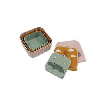 Done by Deer Boîte à snacks Deer Friends Powder - 3 pièces