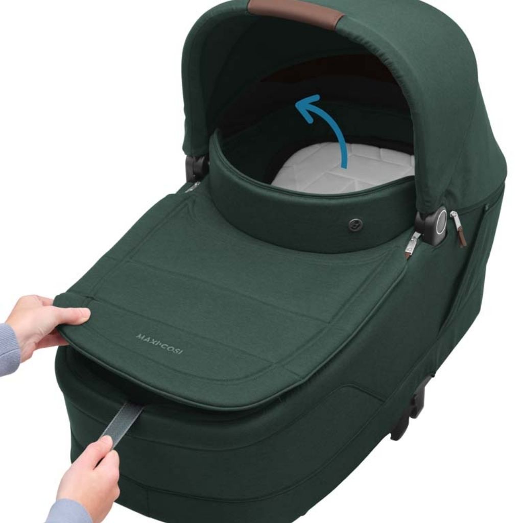 Maxi-Cosi Nacelle Sense pour poussette Oxford Twillic Green