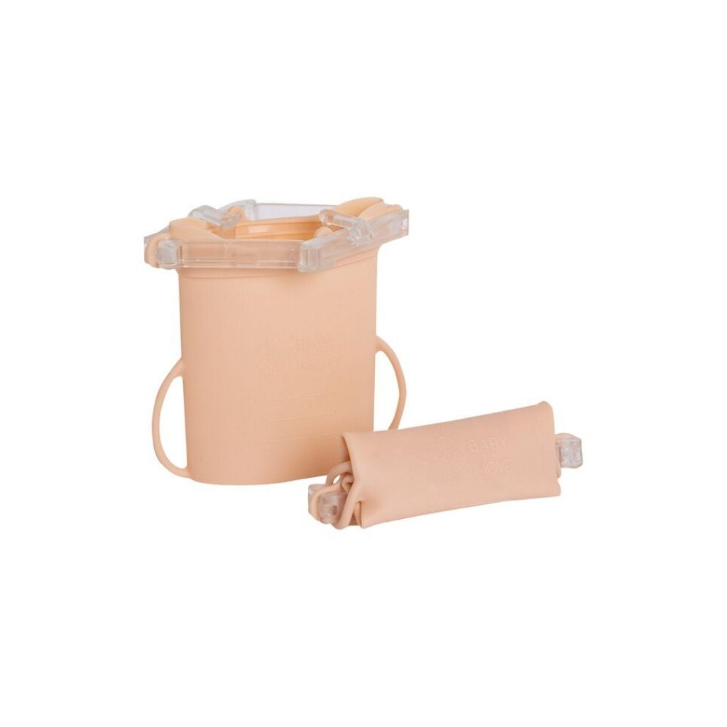 Baby on the Move Bewaarzakjes Yummy Bag Blush 230 ml - 2 stuks