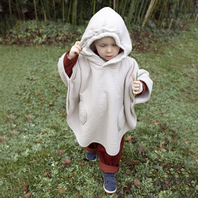 Bemini poncho de voyage Cadum Sand