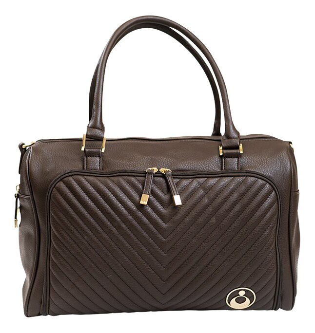 Isoki Sac à langer Double Zip Chocolate