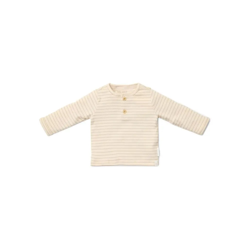 Little Dutch T-shirt manches longues Stripe Sand