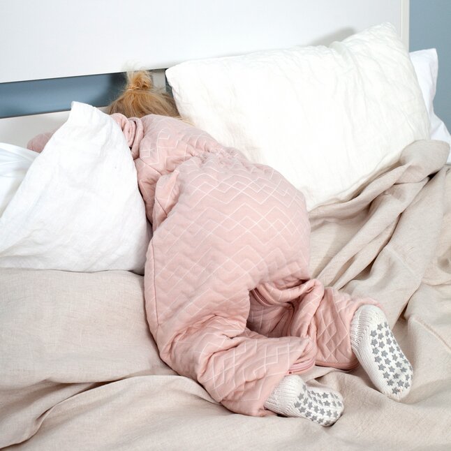 Bemini Sac de couchage mi-saison Magic Bag Osaka Blush 85 cm