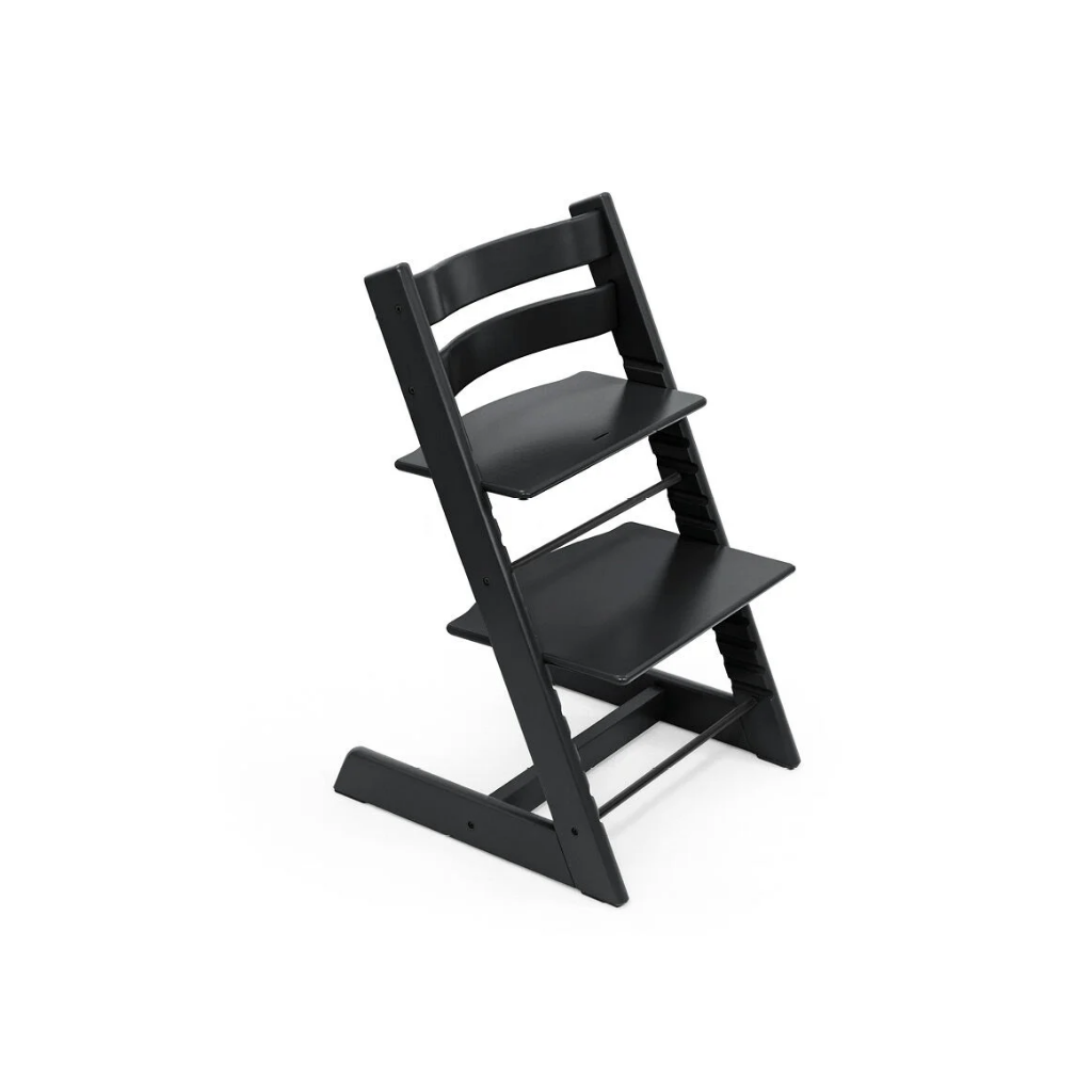 Stokke® Eetstoel Tripp Trapp® + Newborn Set + Baby set² zwart