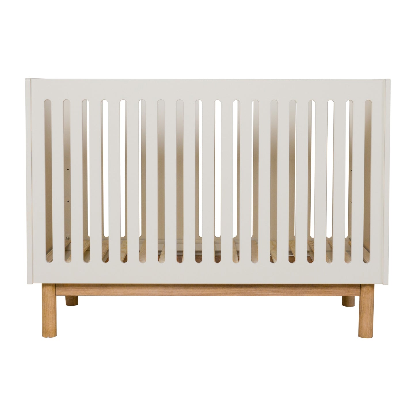 Quax Chambre de bébé 2 pièces (lit évolutif L 120 x Lg 60 cm + commode avec rallonge) Mood Clay