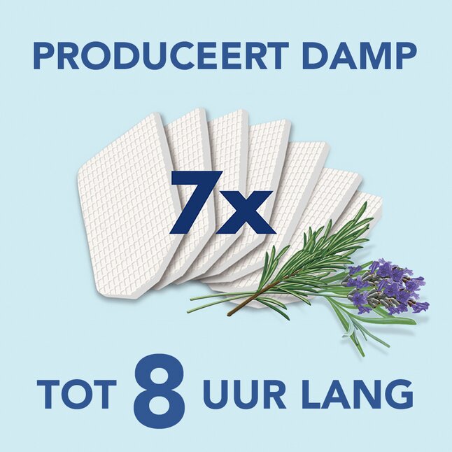 Vicks Tablette de parfum VapoPads Romarin & Lavande - 7 pièces