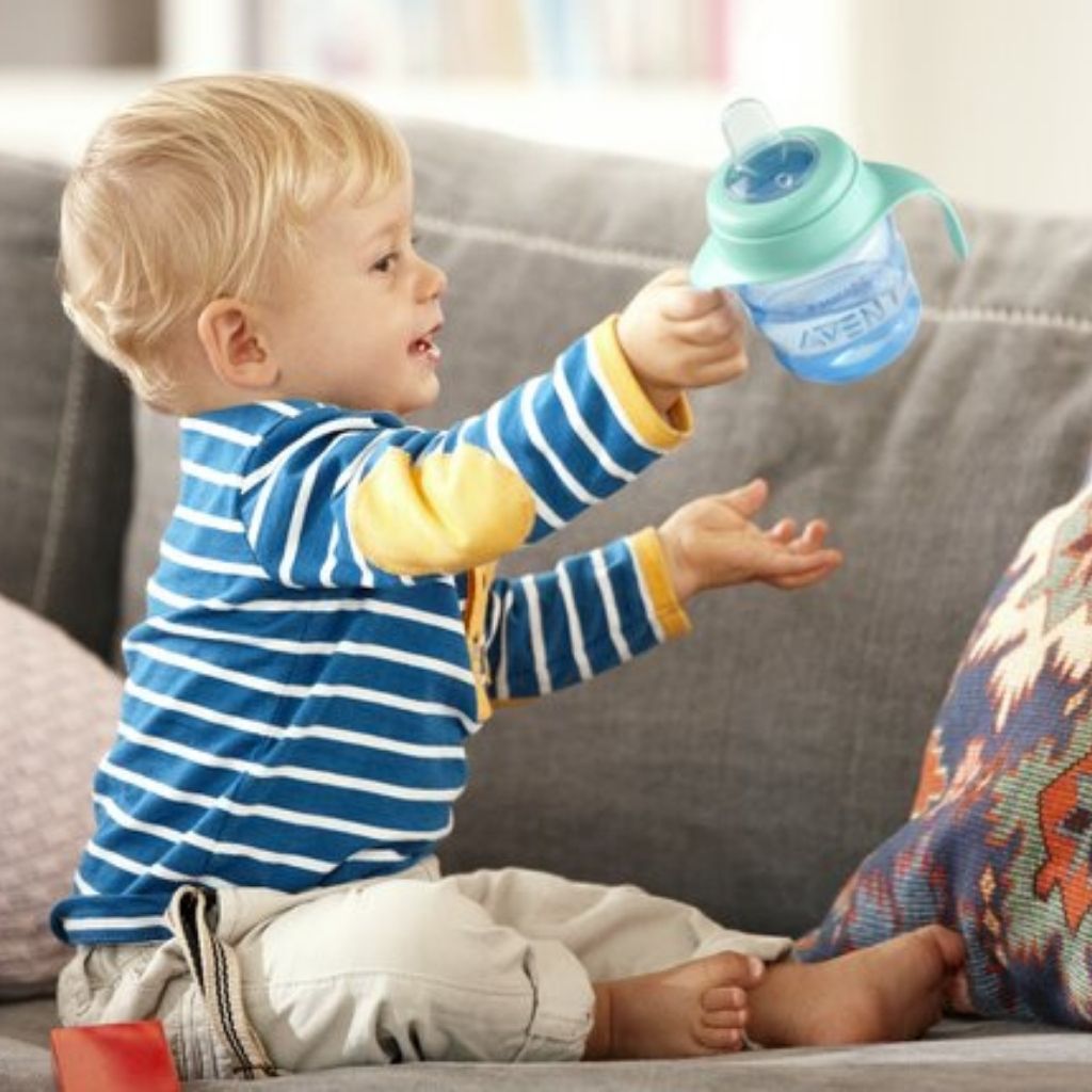 Philips AVENT Oefenbeker 200 ml blauw/groen