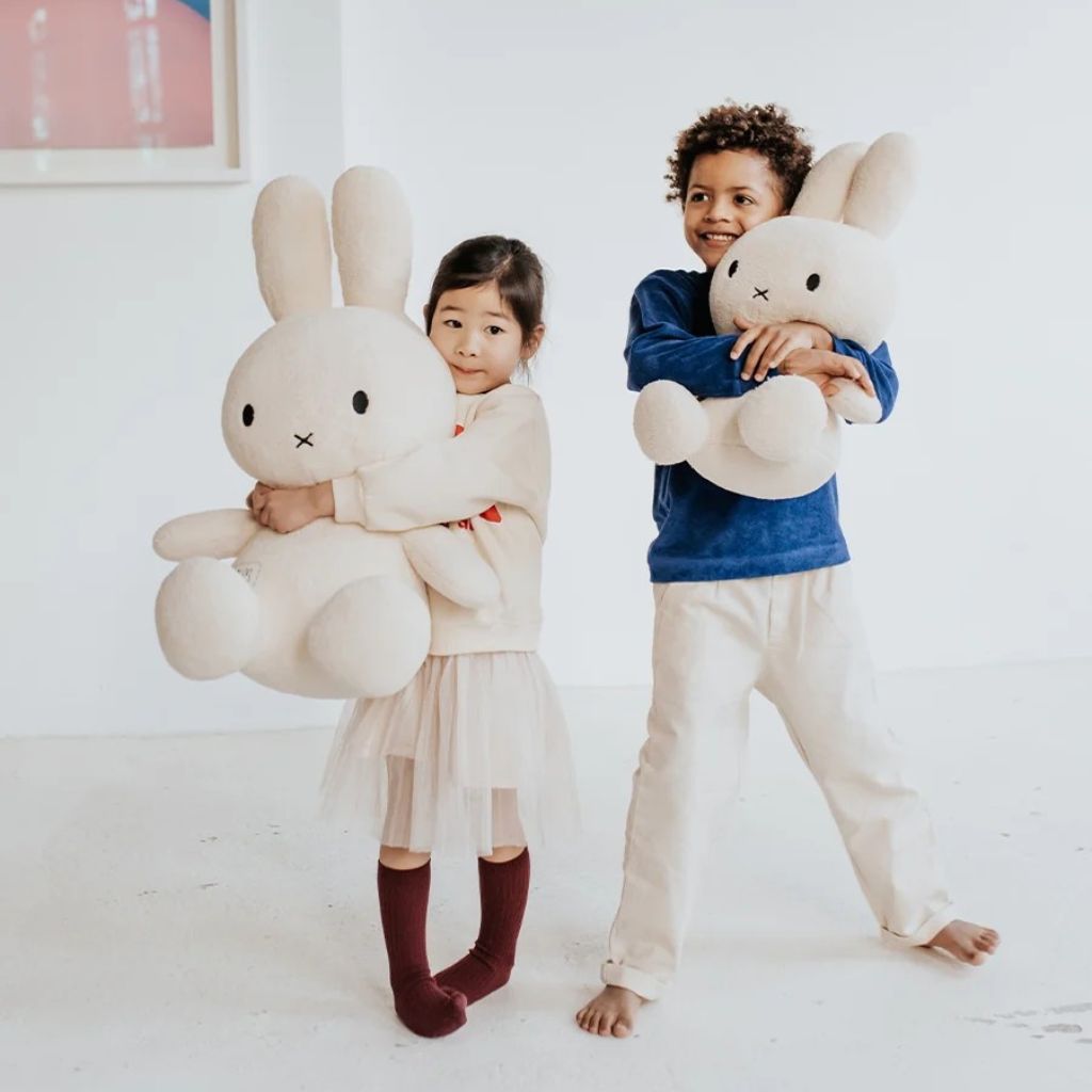 NIJNTJE Peluche Écrue Terry - 50 cm