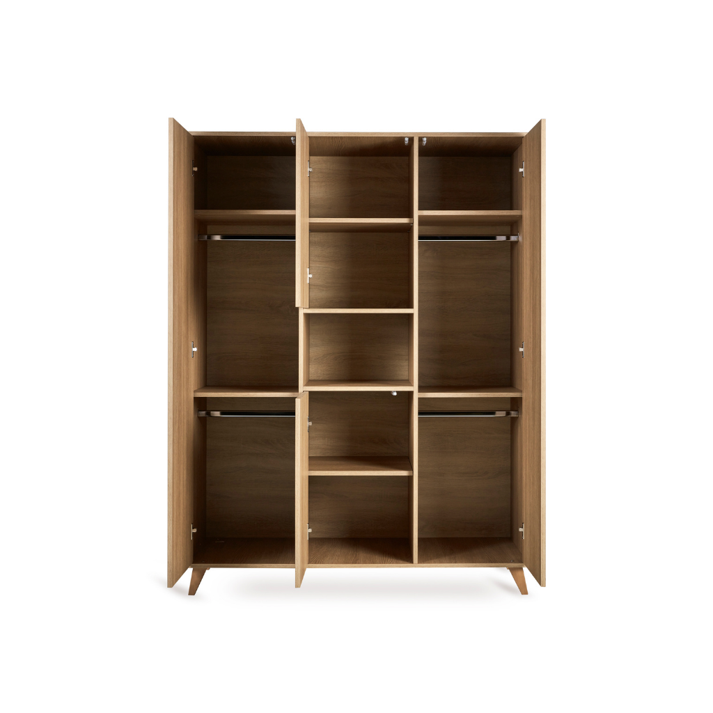 Quax Kast met 3 deuren Loft Honey Ash
