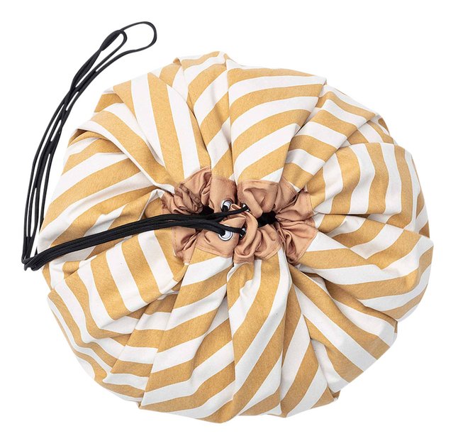 Play&Go Opbergzak/Speeldeken Soft mosterdgeel