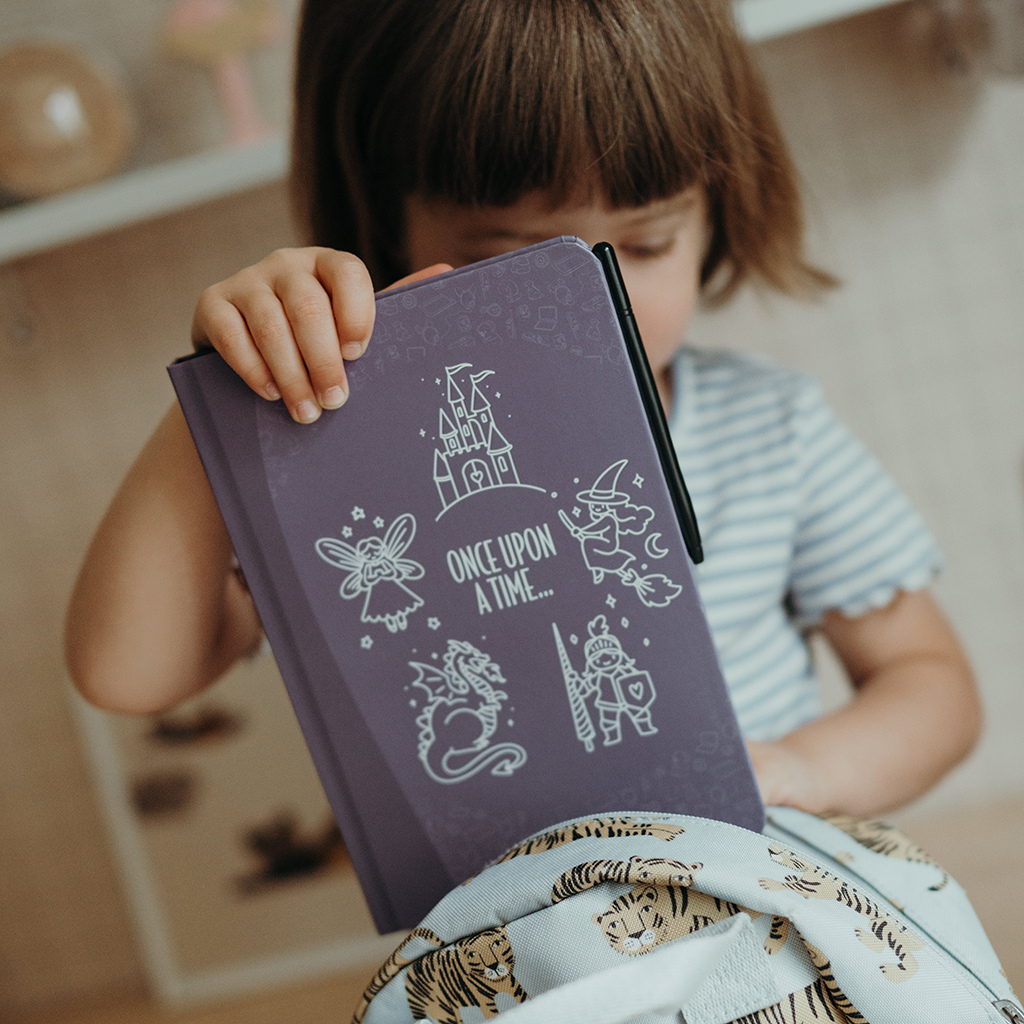 Kidywolf Tekenboek Kidydraw - Once upon a time