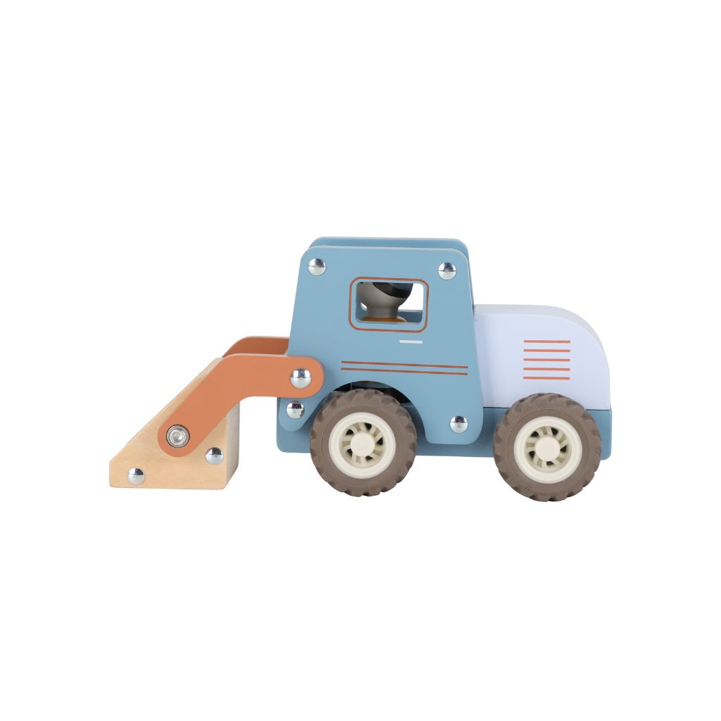 Little Dutch Houten Graafmachine