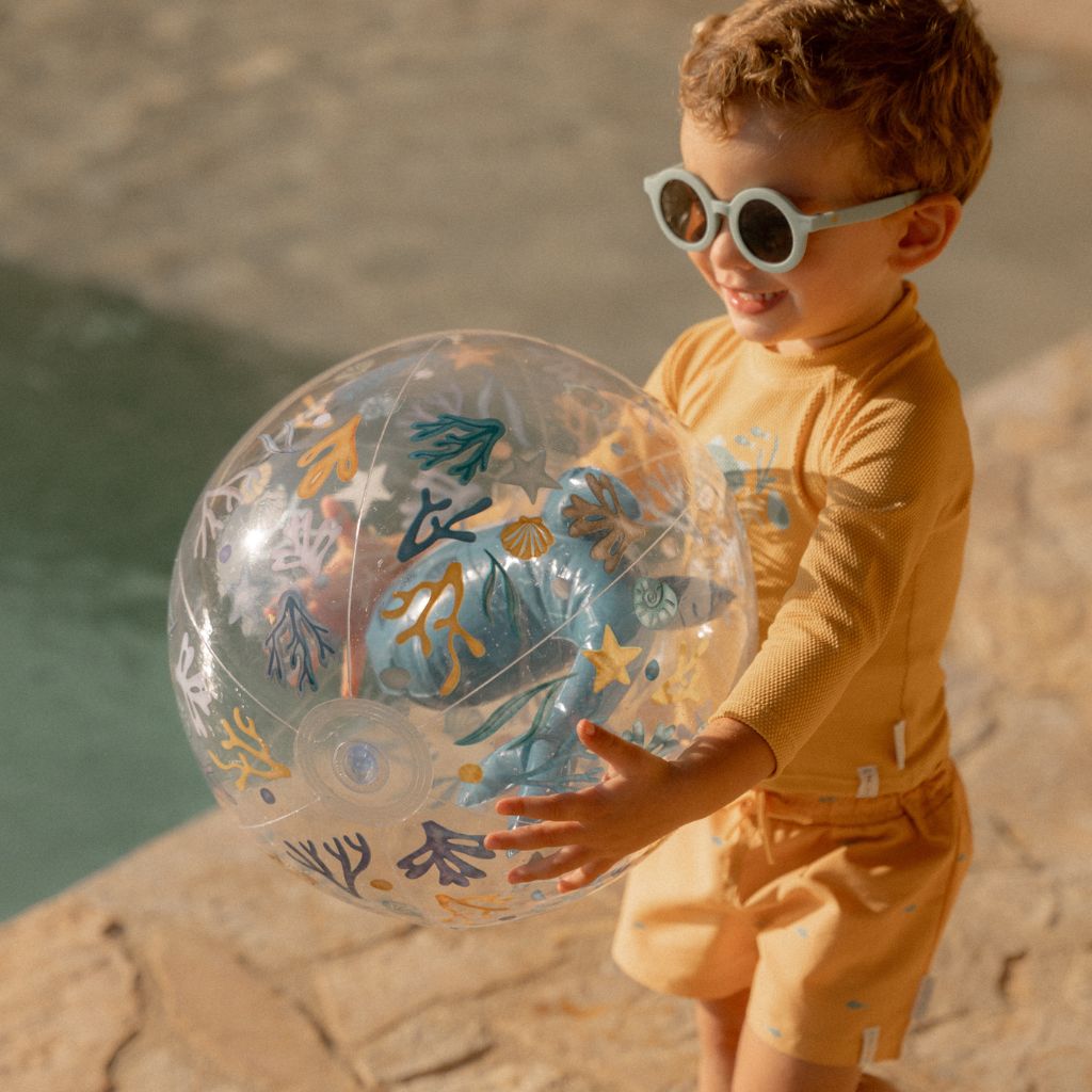 Little Dutch Zwemshort Seashells Sunny Yellow