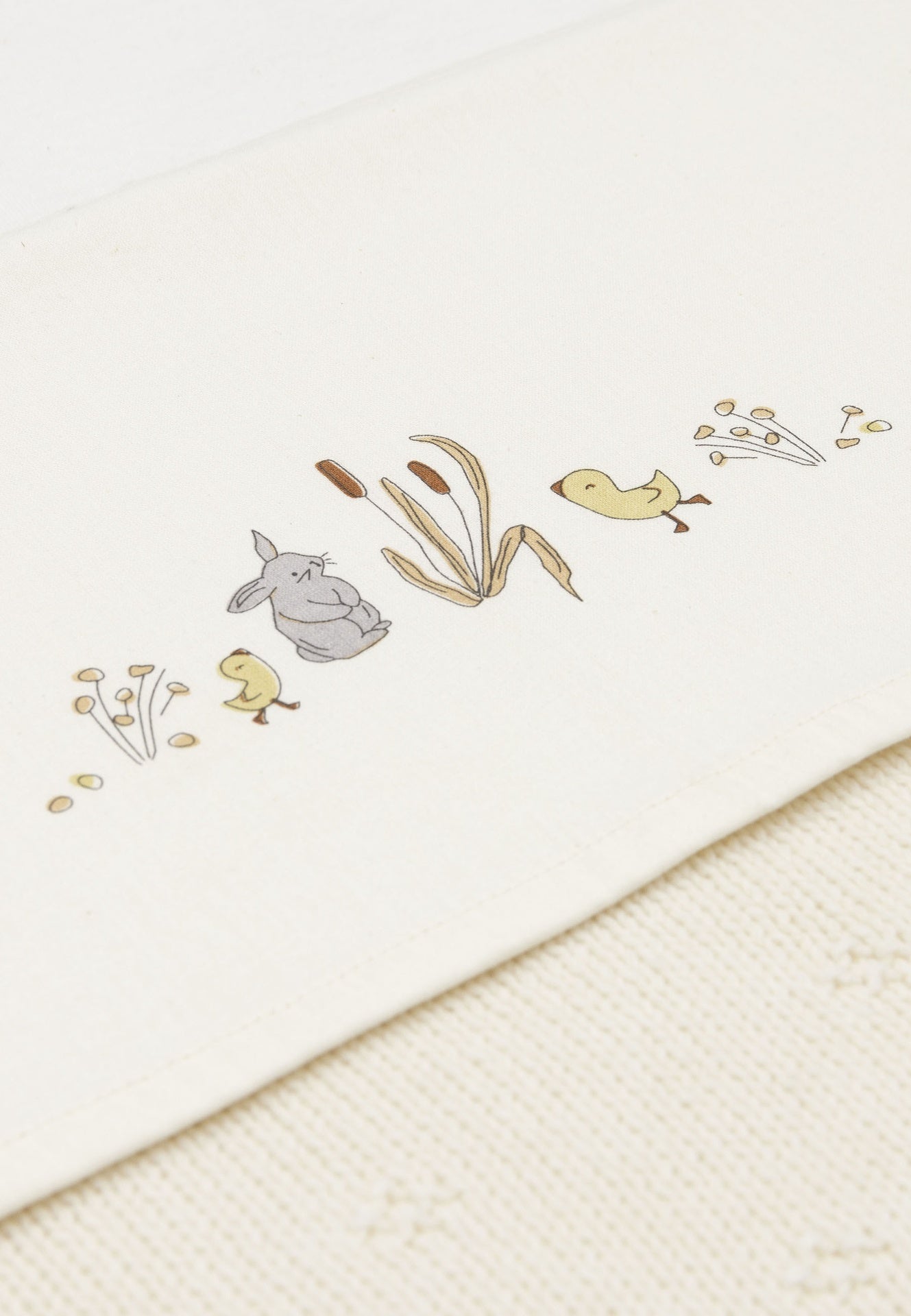 Jollein Drap pour lit Riverside Multi coton Lg 150 x L 120 cm