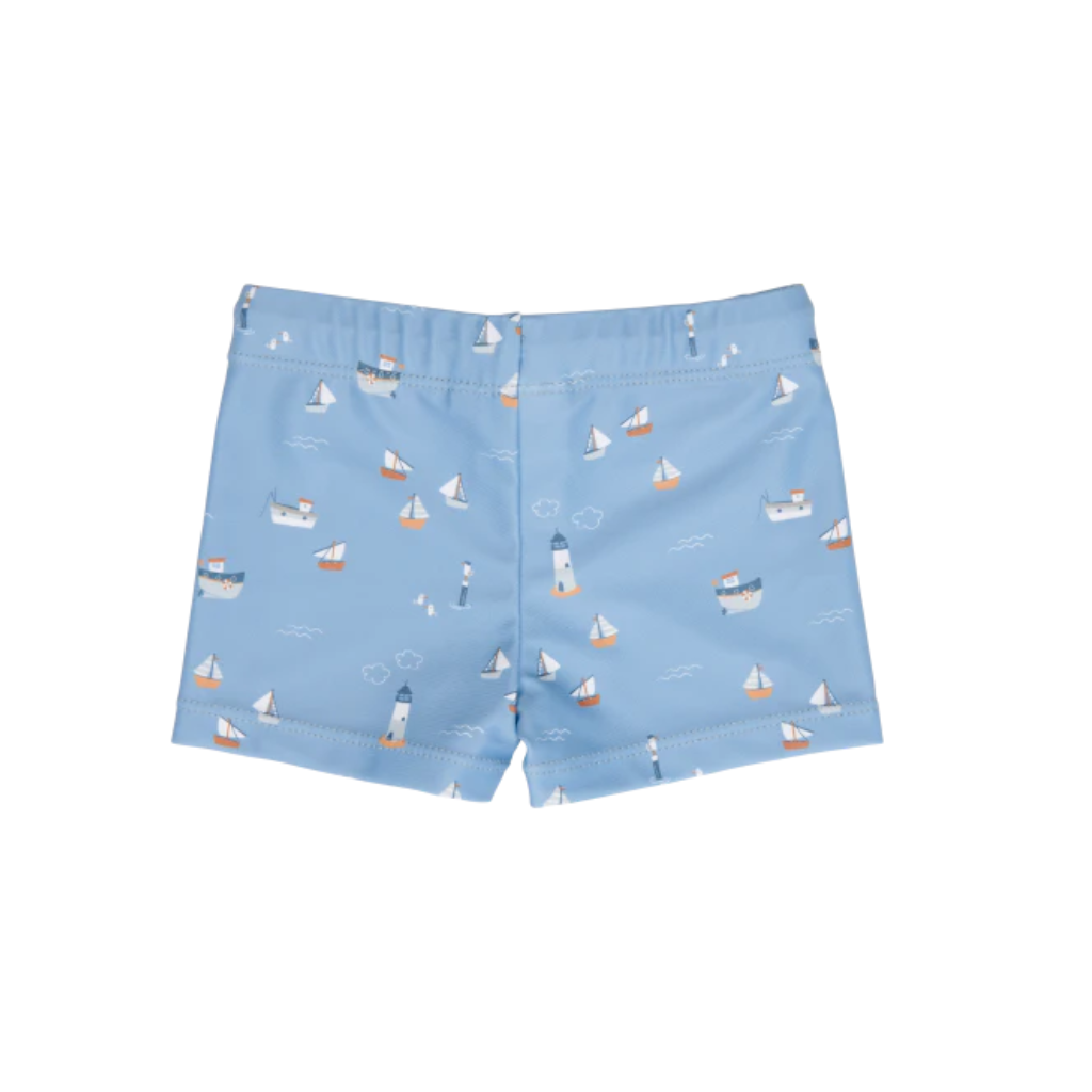 Little Dutch zwembroek Sailors Bay Dark Blue,74/80,blauw,Boys