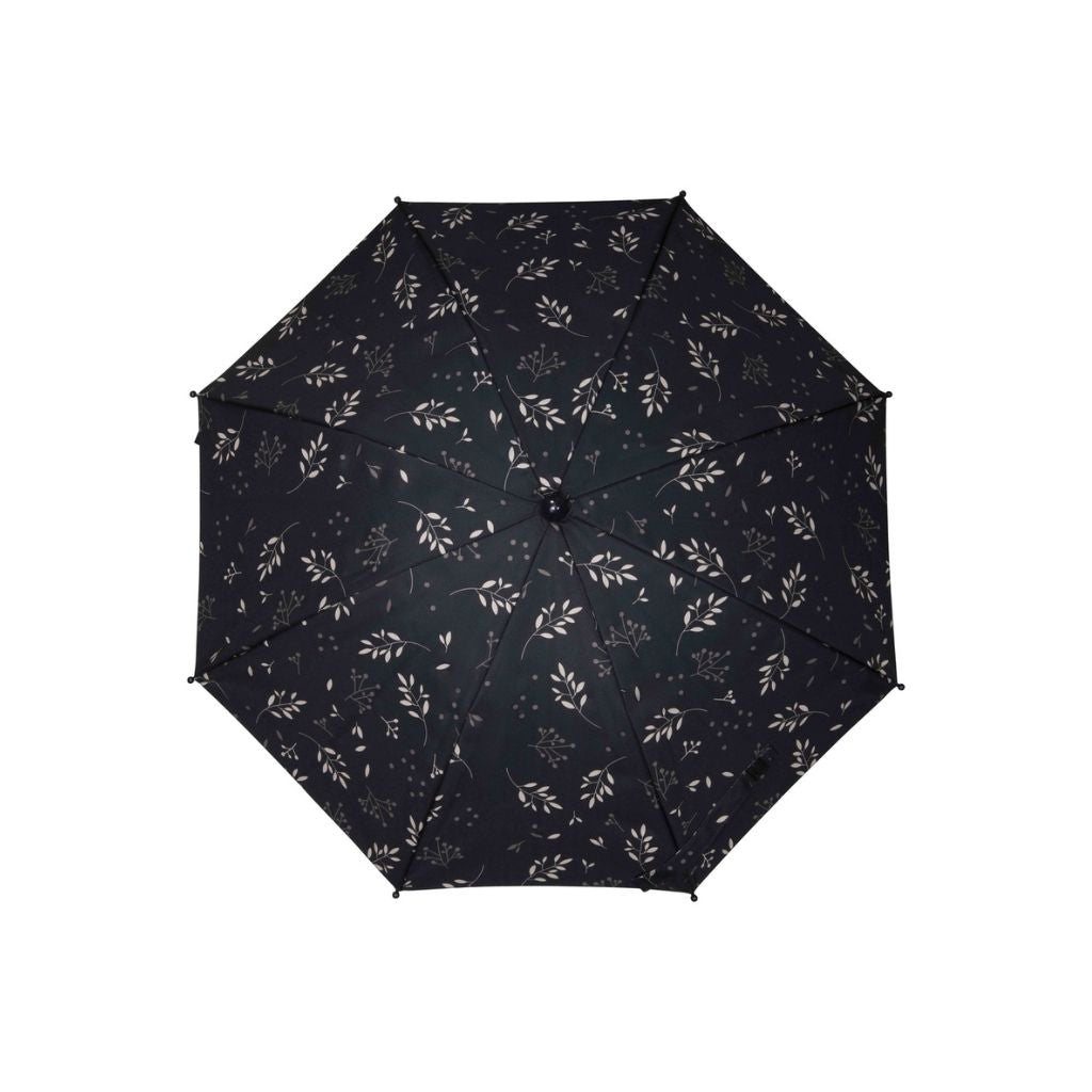 Dooky Parasol Romantic Leaves zwart
