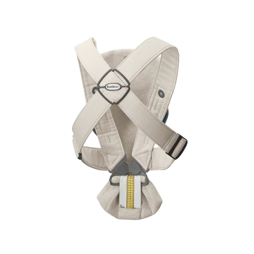 BabyBjörn Porte-bébé ventral Mini 3D Jersey light beige